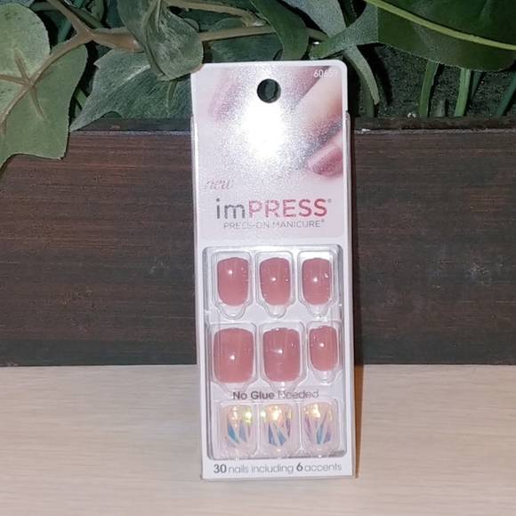 New imPRESS Nails Press on Manicure One Shine Day - Picture 2 of 2